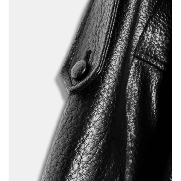 Zara Faux Leather Jacket - Picture 3 of 5